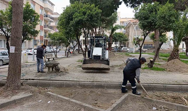 Söke Belediyesi'nden Recep Yazıcıoğlu Parkı'nda yenileme