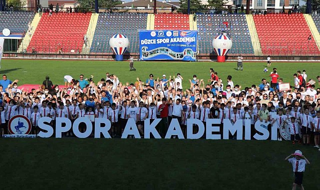 Spor şehri Düzce'nin yükselen yıldızı; spor akademisi