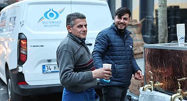 Sultangazi Belediyesi'nden iftarda sıcacık çorba ikramı