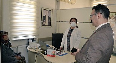 Sultanhisar Kaymakamı Ateş, Devlet Hastanesi'nde incelemelerde bulundu