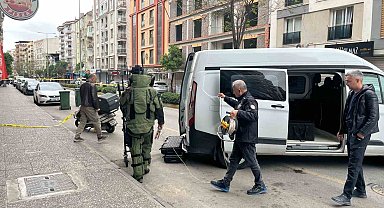 Şüpheli paket fünye ile patlatıldı