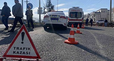 Sürücü virajı alamayınca otomobil takla attı: 3'ü çocuk 6 yaralı