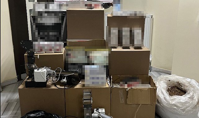 Susurluk'ta kaçak tütün operasyonu: 6 şüpheli hakkında işlem başlatıldı