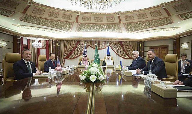 Suudi Arabistan'daki ABD-Ukrayna görüşmesi 9 saat sürdü