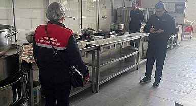 Tabldot yemek üretim tesislerinde denetim gerçekleştirildi
