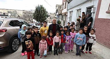 Tahmazoğlu'ndan çat kapı ziyaret