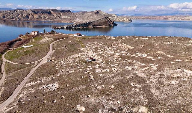 Tarihin izleri: Juliopolis antik kenti havadan görüntülendi