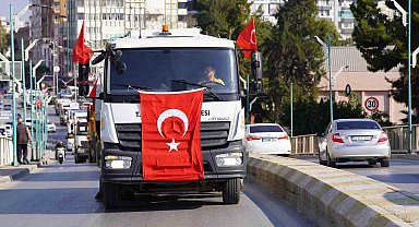 Tarsus Belediyesi bünyesine kazandırdığı 39 yeni araçla filosunu güçlendirdi