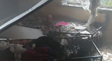 Tarsus'ta ev yangını
