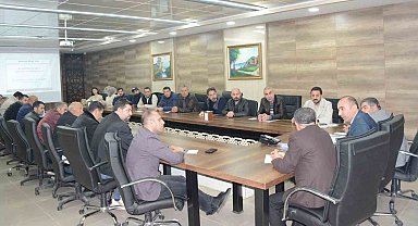 Tatvan'da "Kırsal Kalkınma Yatırımları Hibe Destek Programı" toplantısı düzenlendi