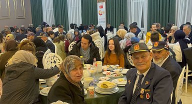 Tavşanlı'da Şehit yakınları, gaziler ve aileleri iftar yemeğinde biraraya geldi