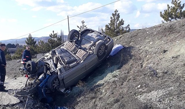 Tavşanlı'da trafik kazası: 1 ölü