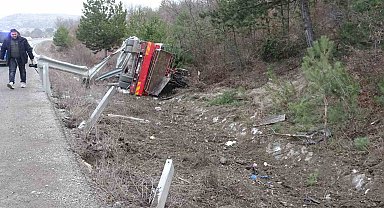 Tavşanlı'da trafik kazası, 1 yaralı