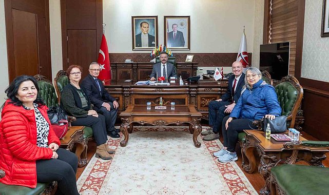 Tazelenme Üniversitesi'nden Vali Aksoy'a ziyaret