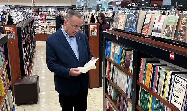 TBMM Başkanbekili Bozdağ'dan D&R mağazasına ziyaret