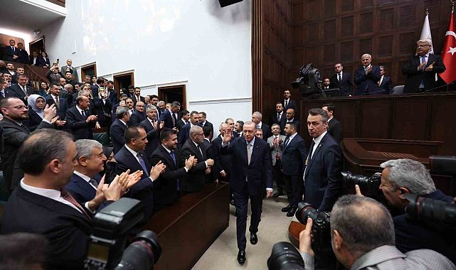 TBMM'de AK Parti Grup Toplantısı gerçekleştirildi