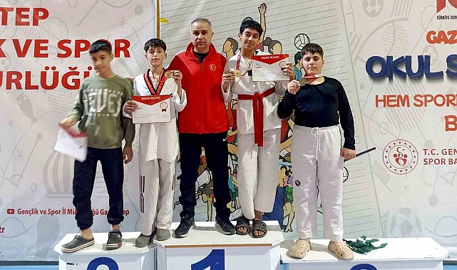 Teakwando Şampiyonasında Arabanlı öğrenciler Gaziantep'i temsil edecek