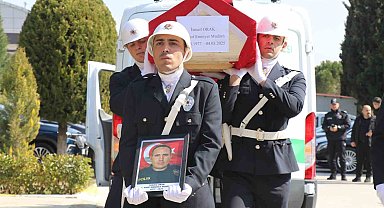 Tedavi gördüğü hastanede vefat eden Emniyet Müdürü memleketine törenle uğurlandı