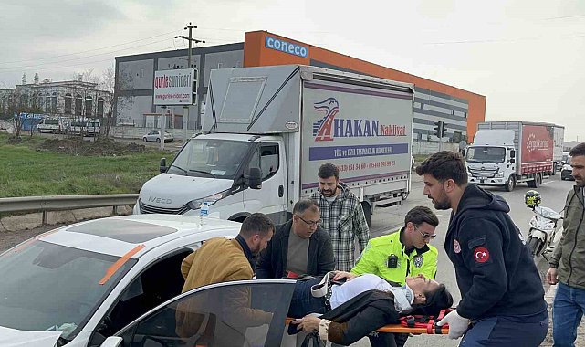 Tekirdağ'da 4 araç birbirine girdi: 1 yaralı