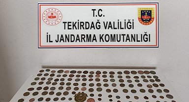 Tekirdağ'da jandarmadan tarihi eser operasyonu