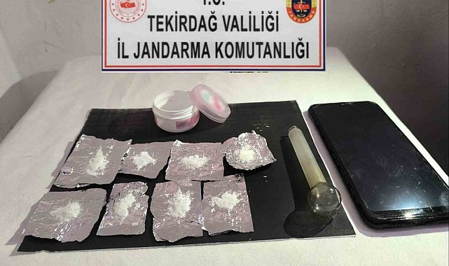 Tekirdağ'da jandarmadan uyuşturucu operasyonları