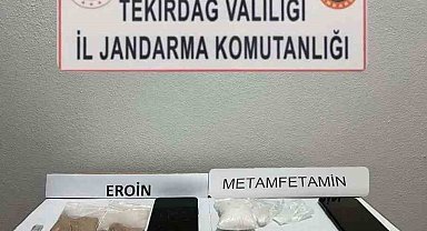 Tekirdağ'da jandarmadan uyuşturucu ve silah operasyonu