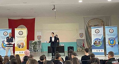 Tekirdağ'da lise öğrencilerine bilinçlendirme eğitimi verildi