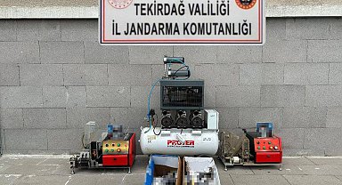 Tekirdağ'da makaron ve uyuşturucu operasyonu