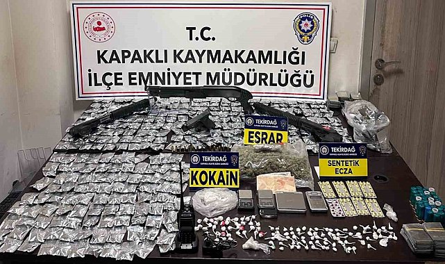 Tekirdağ'da zehir tacirlerine geçit yok