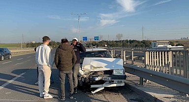 Tekirdağ'da zincirleme kaza: 2 yaralı