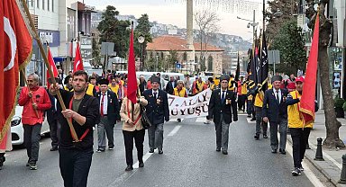 Tekirdağ'dan Çanakkale'ye yürüyorlar
