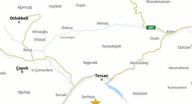 Tercan'da 4.2 büyüklüğünde deprem