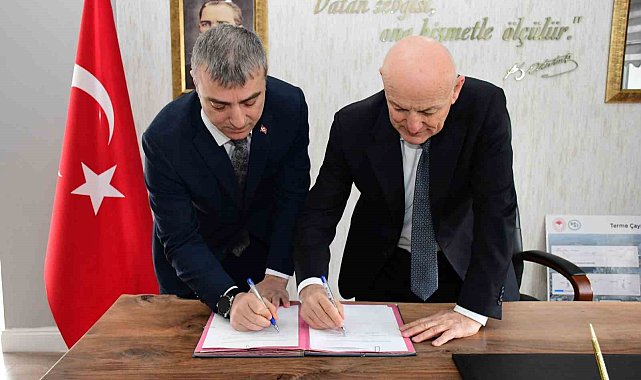 Terme'de bilim şenliği için protokol imzalandı