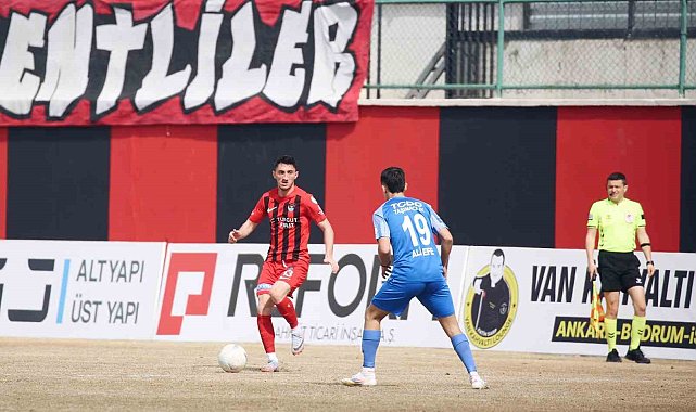 TFF 2. Lig: Vanspor FK: 1 - Ankara Demirspor: 1