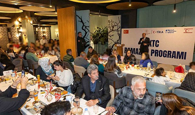 TİKA, KKTC'de koruyucu aile farkındalığına yönelik iftar programı düzenledi