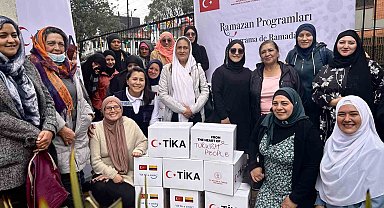 TİKA, Kolombiya'da 500 aileye gıda kolisi ulaştırdı