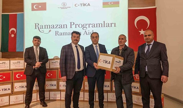 TİKA, Nahçıvan'da 400 aileye gıda paketi ulaştırdı