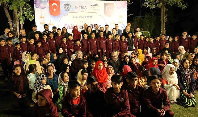 TİKA, Pakistan'da yetim çocuklar için iftar programı düzenledi