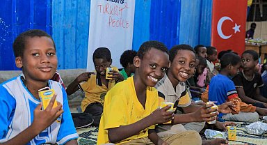 TİKA, Ramazan'ın bereketini Somali'deki yetimlerle paylaşmaya devam ediyor