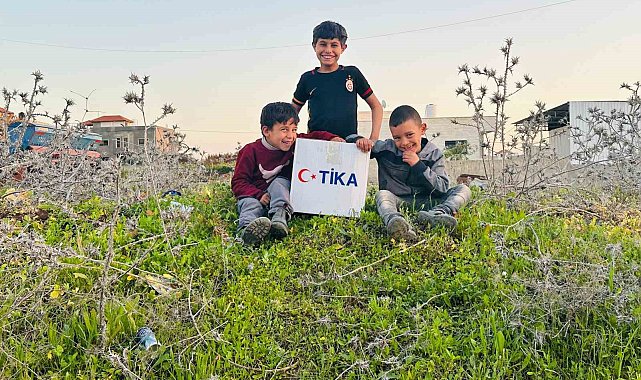 TİKA'dan Filistinli Türkmenlere Ramazan desteği