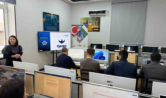 TİKA'dan Özbekistan'da siber güvenlik eğitimi