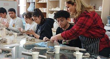 Tıp öğrencileri seramikle buluştu