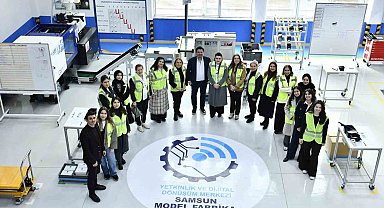 TOBB Samsun Kadın Girişimciler Kurulu üyelerine yalın üretim deneyimi