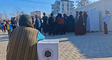 TOBB'dan Elazığlı depremzedelere yardım