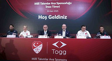 TOGG, Milli Takımlar ana sponsoru oldu