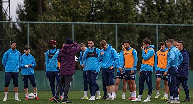 Trabzonspor, Göztepe maçı hazırlıklarına başladı