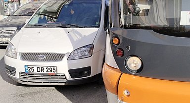 Tramvay seferi aksadı
