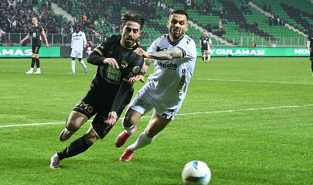 Trendyol 1. Lig: Sakaryaspor: 2 - Bandırmaspor: 2