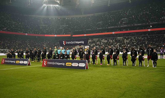 Trendyol Süper Lig: Beşiktaş: 0 - Gaziantep FK: 0