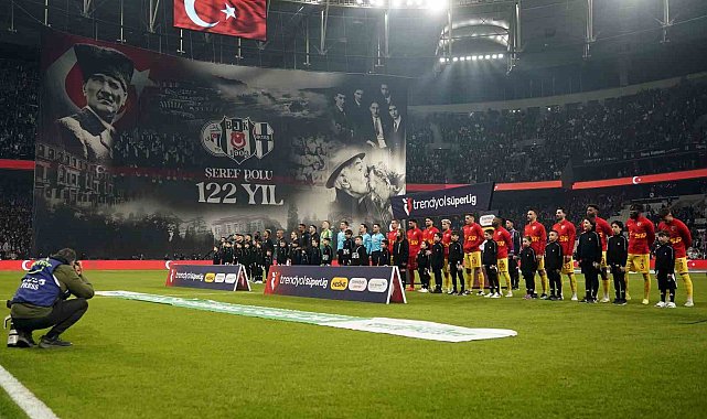 Trendyol Süper Lig: Beşiktaş: 0 - Kayserispor: 0